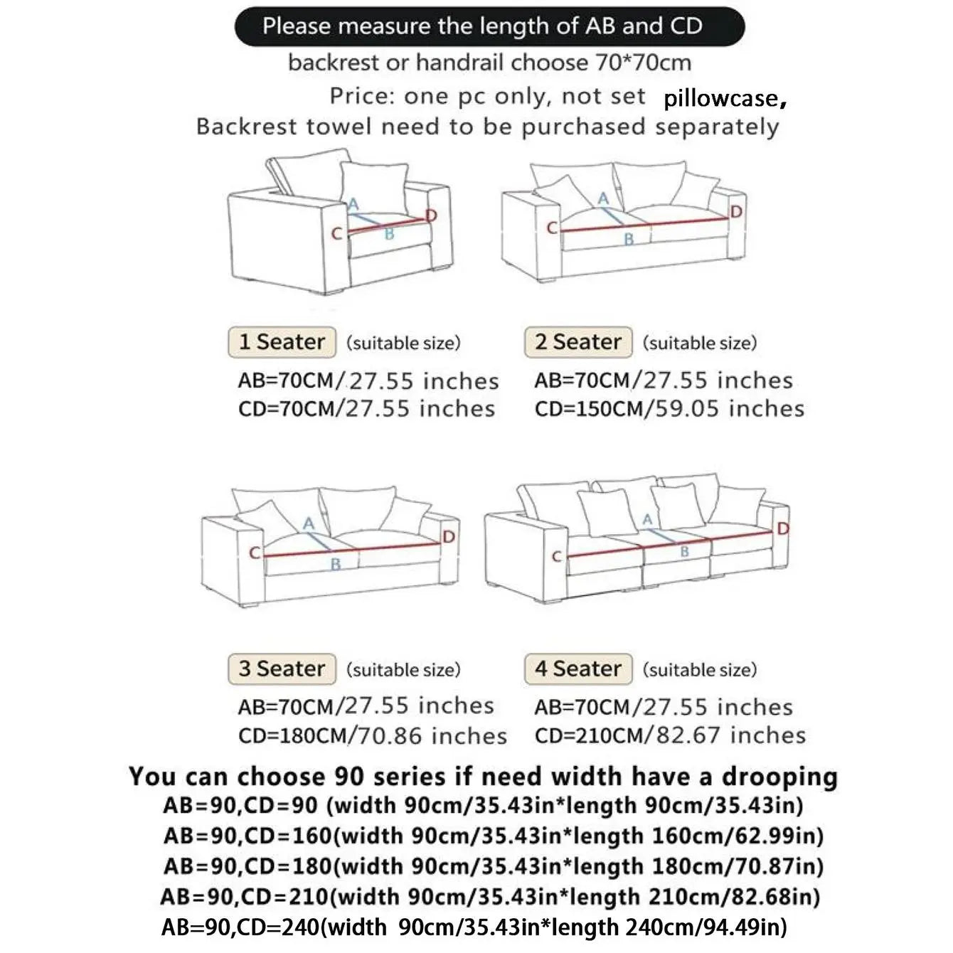 Solid Color Non-Slip Waffle Chenille Sofa Cover, 1 Count, Household Textile for Living Room, Bedroom, and Office - Ideal Valentine's Day Gift
